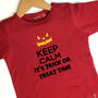 Personalised Keep Calm Halloween T Shirt, thumbnail 2 of 7