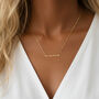 Mama Script Necklace Pregnancy Gift In 18k Gold, thumbnail 1 of 6
