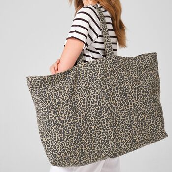 Personalised Leopard Beach Bag, 5 of 6
