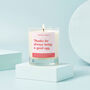Thank You Gift Funny Soy Wax Candle Good Egg, thumbnail 2 of 4