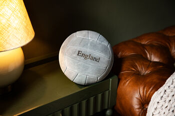 Personalised Engraved Premium Suede Football Ball, 3 of 12