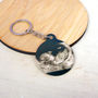 Father's Day Baby Scan Personalised Keyring, thumbnail 6 of 8