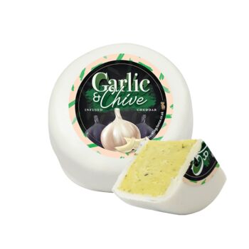 Garlic And Chive Cheese Truckle 200g, 3 of 3