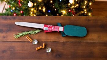 Personalised Christmas Silicone Spatula Festive Baking, 6 of 8