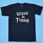 'Wizard In Training' Kids T Shirt, thumbnail 3 of 3