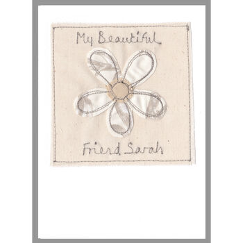 Personalised Flower 21st Birthday Card For Her, 8 of 11