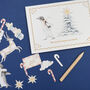 Design Your Own Personalised Christmas Card Six Pack, thumbnail 3 of 3