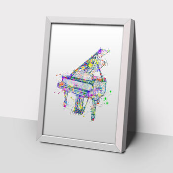 Abstract Piano Sketch Print, 4 of 6