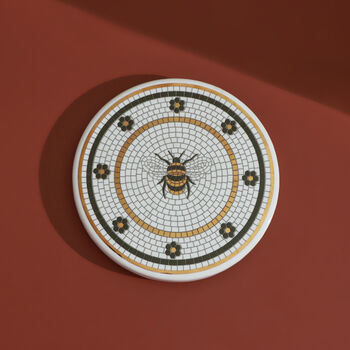 G Decor Buzzing Beauty Mosaic Coasters, 4 of 5