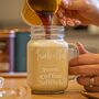 Personalised Iced Coffee Glass Jar, thumbnail 1 of 4