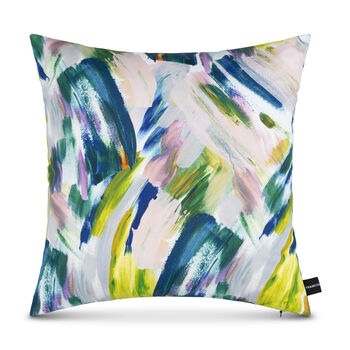 Francis Multi Coloured Abstract Cushion, 2 of 3