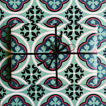 Minton Tile Wrapping Paper, 3 of 5