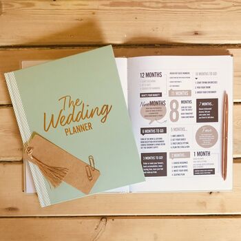 Ultimate Wedding Planner In Limited Edition Soft Green, 6 of 12