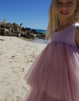 Mia In Dusty Rose ~ Party Or Flower Girl Dress, 7 of 7
