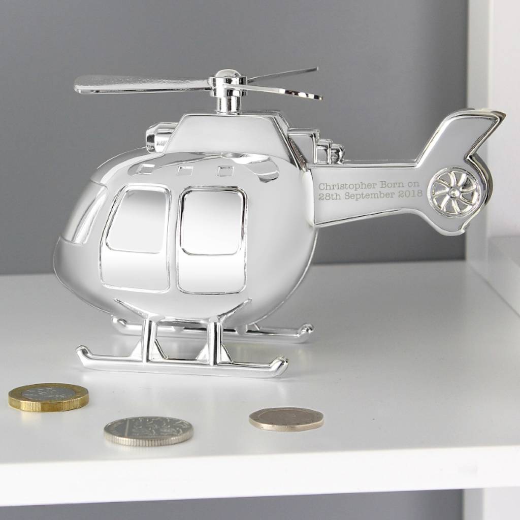 Helicopter Money Box For Babies And Children, 1 of 2