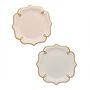 Rococo Striped Paper Plates Pack Of Eight, thumbnail 2 of 4