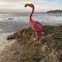 Flamingo Silhouette Solar Garden Light, thumbnail 2 of 7