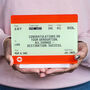 Personalised Train Ticket Graduation Gift, thumbnail 2 of 4