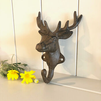 Stag Cast Iron Hook, 3 of 4