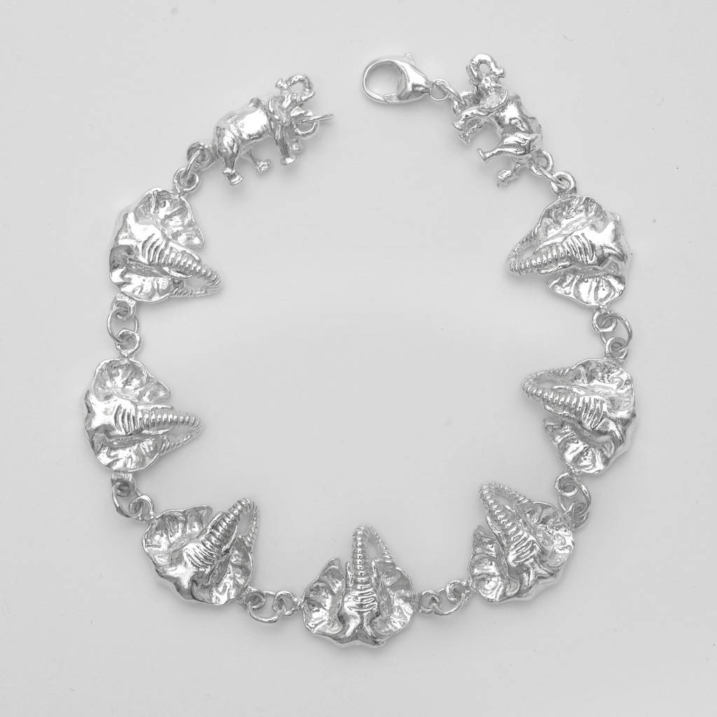 Elephant Bracelet In Sterling Silver By Simon Kemp Jewellers ...