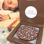 Chocolate Christmas Santa Gift Personalised Message, thumbnail 1 of 4