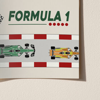 F1 Formula One Print, 6 of 10