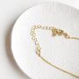 Dainty Shell Gold Plated Necklace, thumbnail 6 of 6