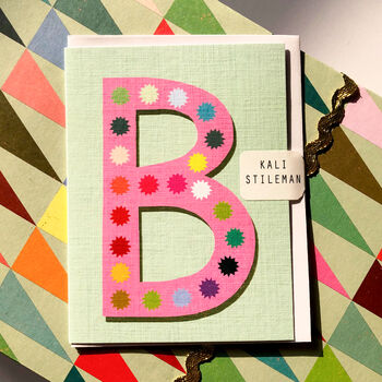 Mini B Alphabet Card, 4 of 5