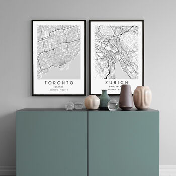 Personalised City Map Poster, 4 of 11