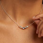 Sterling Silver Sculptural Pendant Necklace, thumbnail 2 of 6