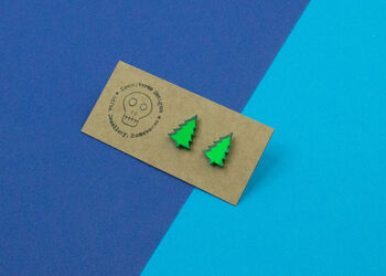 Christmas Tree Studs, 2 of 3