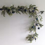 Navy Bauble Pine Garland, thumbnail 4 of 4