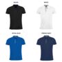 Personalised, Performance Polo Shirt, thumbnail 4 of 4