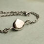 Silver Personalized Locket Bracelet, thumbnail 7 of 9