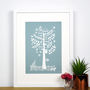 Personalised Family Tree Art Print With Names, thumbnail 2 of 7