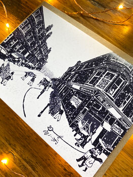Glasgow Inspired Illustrated Festive Christmas Cards, 12 of 12
