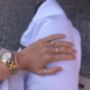 Handmade Smooth Domed Silver Or Gold Laura Ring, thumbnail 4 of 10