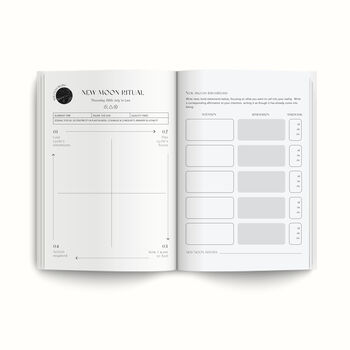 2022 2023 | Mid Year Moon Phases Diary, 4 of 7