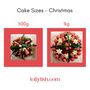 Christmas Themed Candy Cake Gift, thumbnail 5 of 6