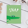 Snappy Birthday Crocodile Card, thumbnail 1 of 3