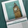 London Illustrated Locations 2026 Calendar, thumbnail 5 of 12