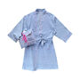 Personalised Stripe Kimono Bathrobe, thumbnail 8 of 8