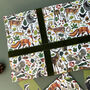 Woodland Animals Wrapping Paper, thumbnail 5 of 8