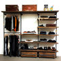 Max Reclaimed Wood And Steel Wardrobe System, thumbnail 3 of 7