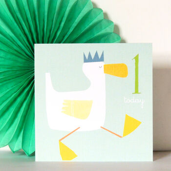 Duckling 1st Birthday Card, 4 of 5