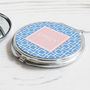 Personalised Square Compact Mirror, thumbnail 1 of 6