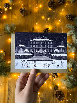 Glasgow Inspired Illustrated Festive Christmas Cards, 3 of 12