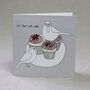 Birds And Cupcakes Birthday Card, thumbnail 1 of 2