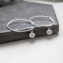 Freshwater Pearl Hoop Earrings, thumbnail 2 of 7