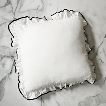 Frill Edge Cushion Cover, 3 of 9